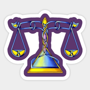 Scales Sticker